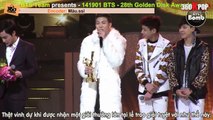 [Vietsub][BOMB] 140119 BTS - 28th Golden Disk Awards {BTS Team}