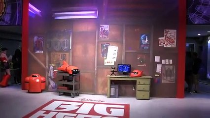 Animation cartoon Hiro & Baymax from Big Hero 6