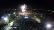 Fuegos Artificiales en San Juan desde un DRONE