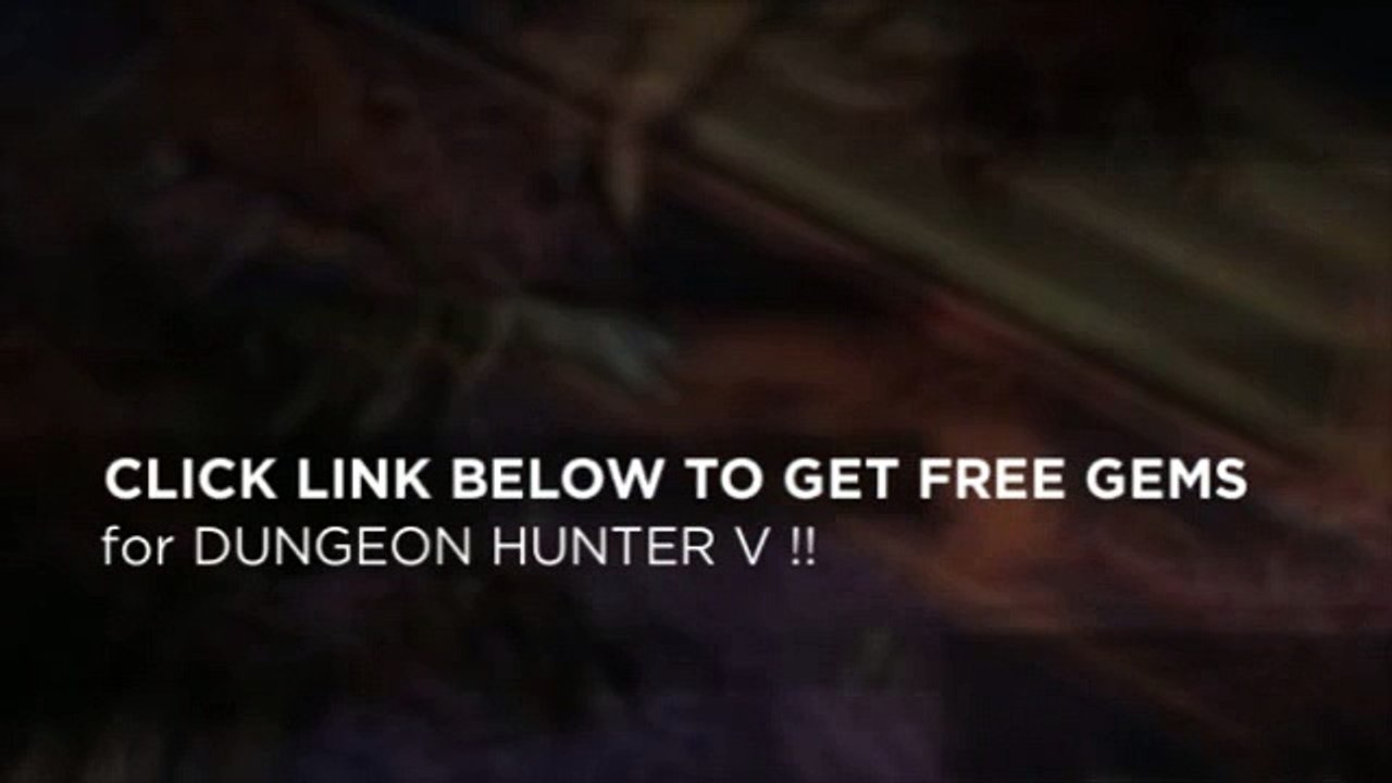 Dungeon Hunter 5 free Gems android no computer