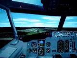Boeing 737 Flight Simulator 2002 landing