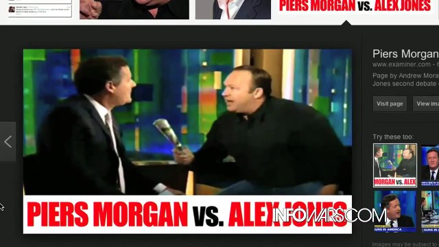Piers Morgan Scared To Fight Alex Jones