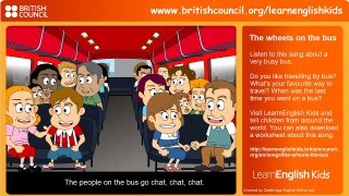 Wheels on the bus, Nursery Rhymes, Learn English Kids, British Council