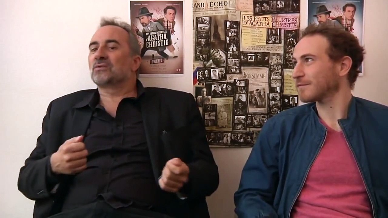 LES PETITS MEURTRES D'AGATHA CHRISTIE - Interview de Marius Colucci (Inspecteur Lampion)