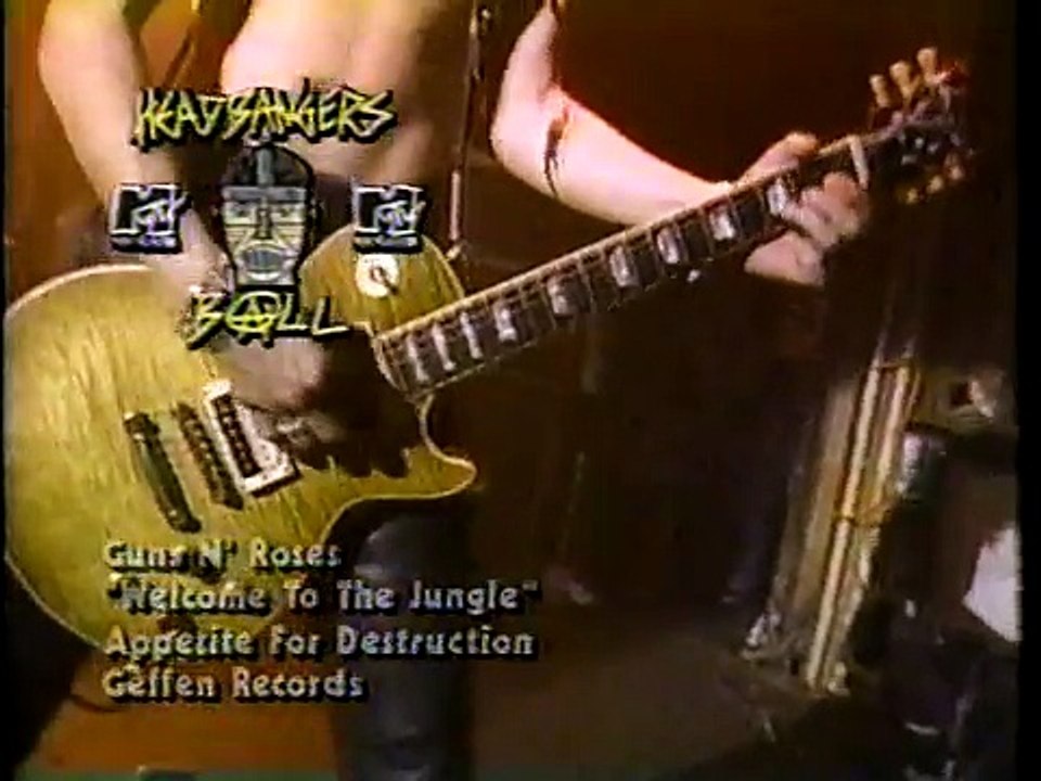 Guns N' Roses - Welcome To The Jungle - Live @ The Ritz 1988