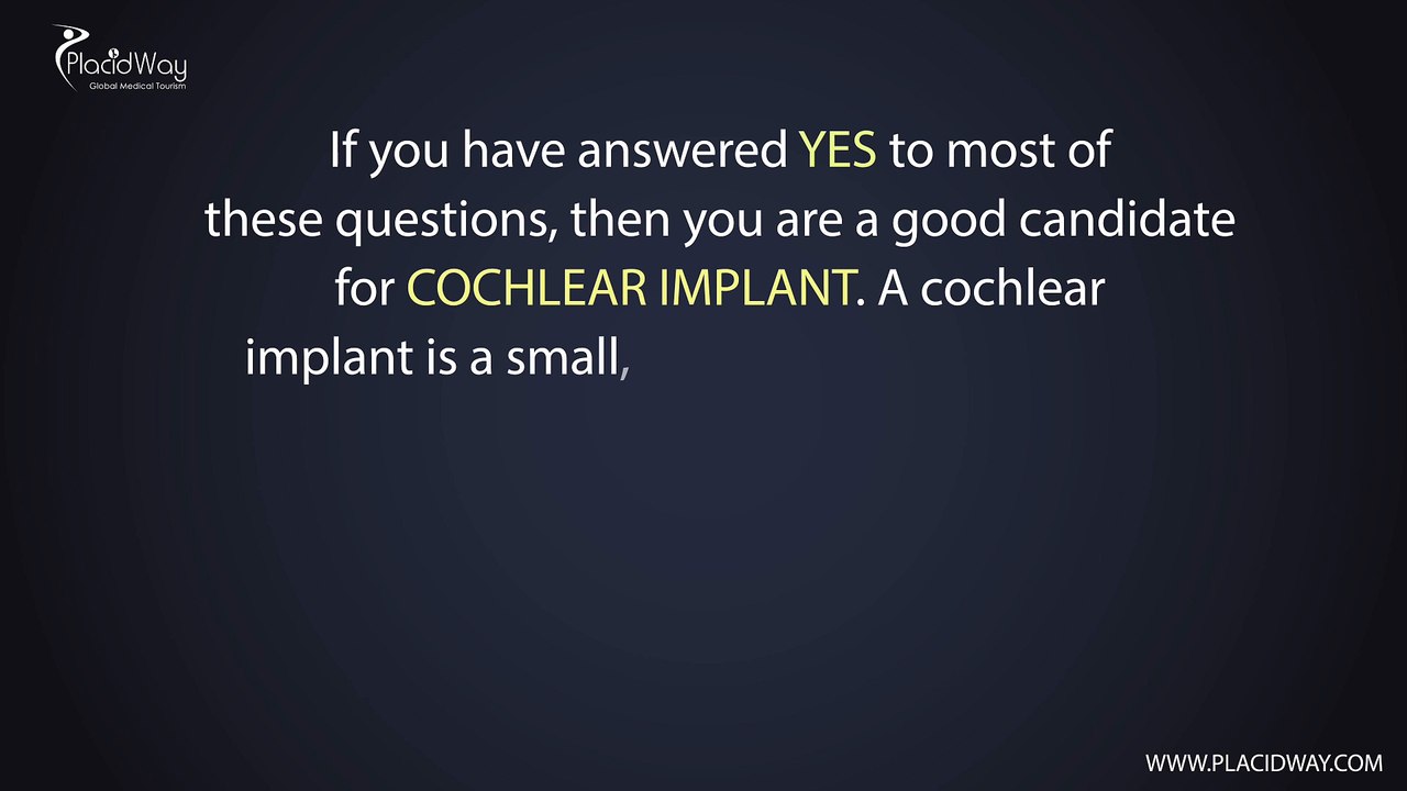 Do you need a cochlear implant?