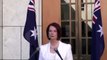 Julia Gillard Election Announcement Part 1