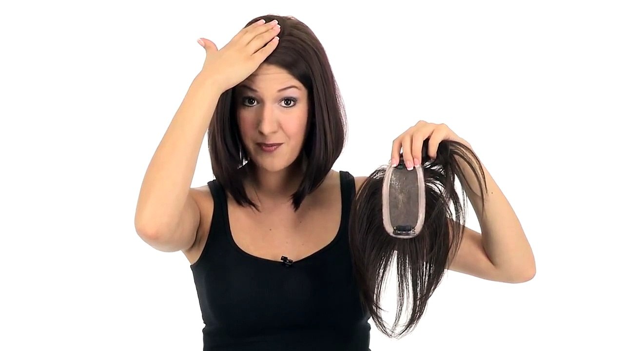 Raquel Welch Human Hair Bangs | How To Apply Clip In Bang / Fringe