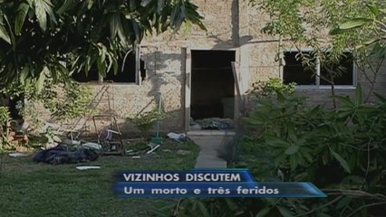 Briga entre vizinhos termina com um morto e três feridos no Rio Grande do Sul