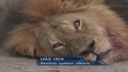 Americano acusado de matar o leão Cecil quebra silêncio