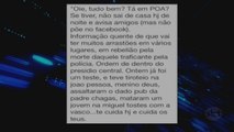 Bandidos usam redes sociais para espalhar o medo em Porto Alegre