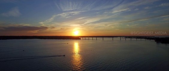 DJI INSPIRE 1 drone footage of Solomon's Island, Maryland