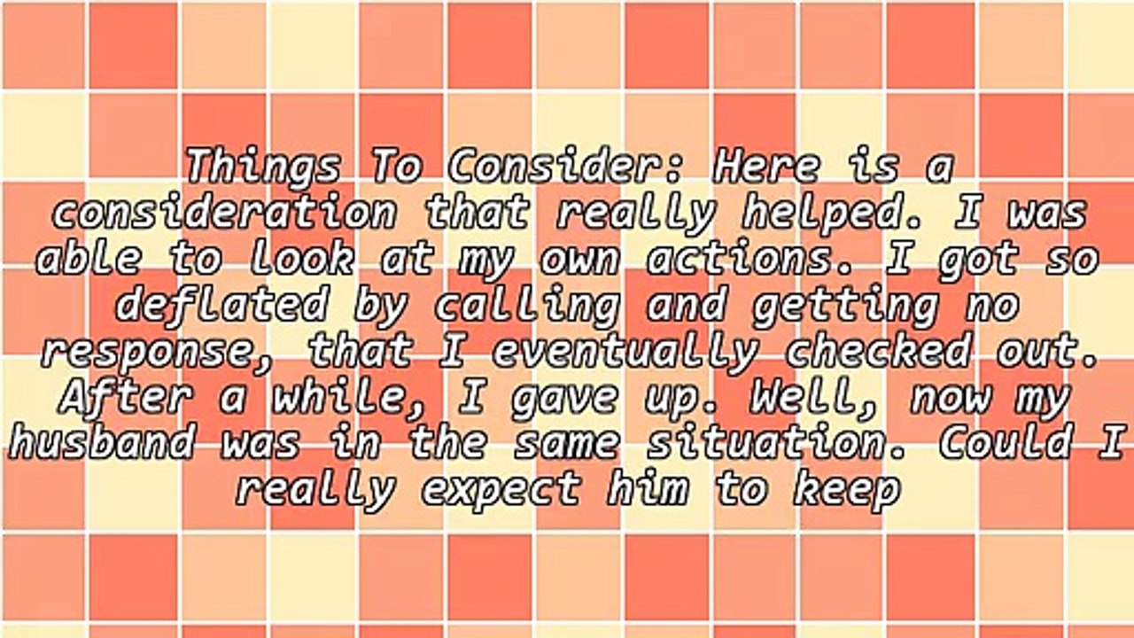 My Separated Husband Is Finally Calling Me, Should I Answer?