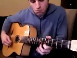 Inspector Gadget theme song, solo acoustic guitar