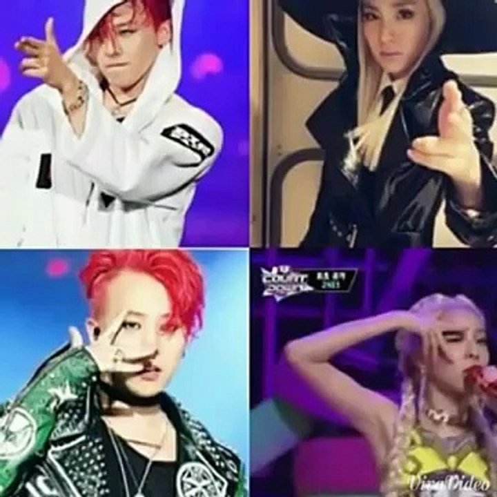 BIGBANG 2NE1 Daragon 2015 (GD AND DARA)