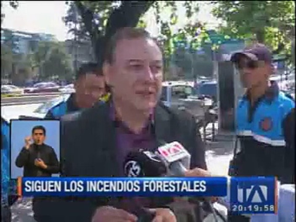 Siguen los incendios forestales