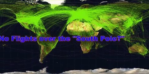 The Blue Marble South Pole Sphere - Sun and Stars NASA LIES