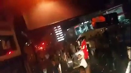 Turkish racists attacking coaches-kayseri