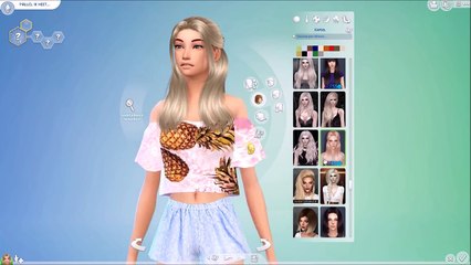 The Sims 4 | Create A Sim | Tropical