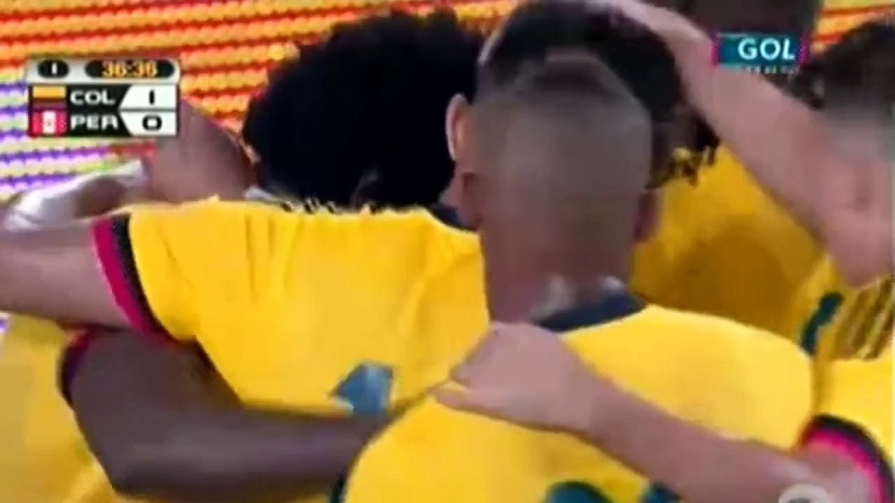 Colombia 1-0 a Perú gol Carlos Bacca