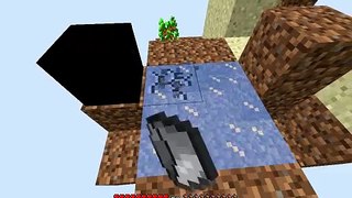 Minecraft Survival 1 - One block #001 - Problem z generatorem coobla i niespodzianka!