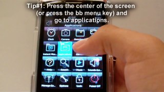 How to improve performance and battery life on the BB Storm (720P)