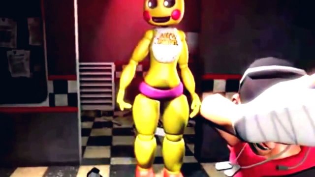 Five Nights at Freddy's 3 animation SFM FNAF Funny Moments Animated Bonnie flirty chica
