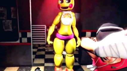 Five Nights at Freddy's 3 animation   SFM FNAF Funny Moments Animated Bonnie flirty chica