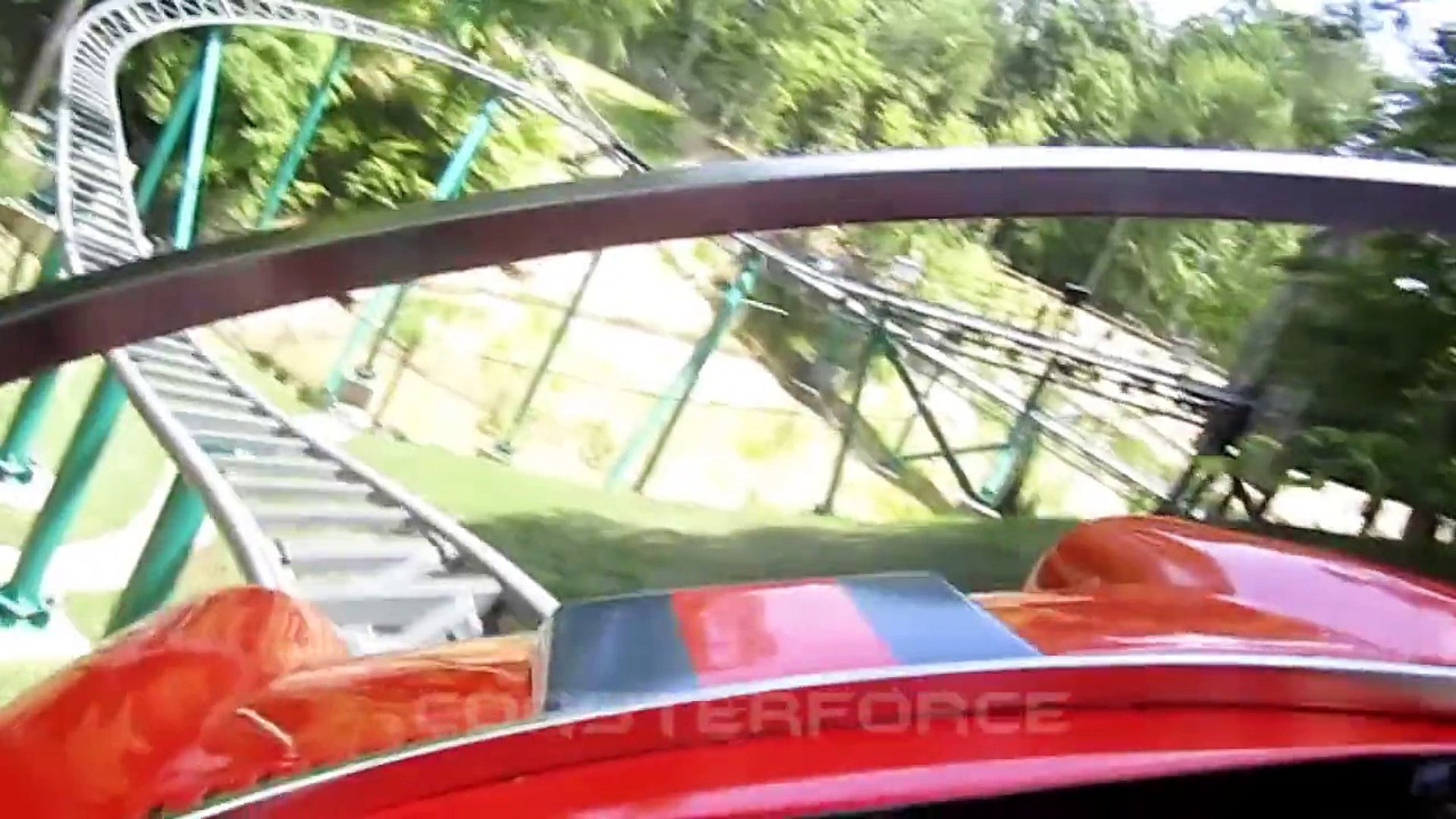 Verbolten Forest Effect Theme Front Seat On Ride Hd Pov Busch
