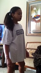 Hailey Nicole 12 Yrs Old Singing  "Beautiful"