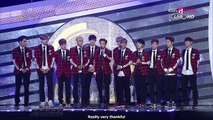 [Eng subbed] 140123 SMA EXO Bonsang   Digital Award   Daesang Speech