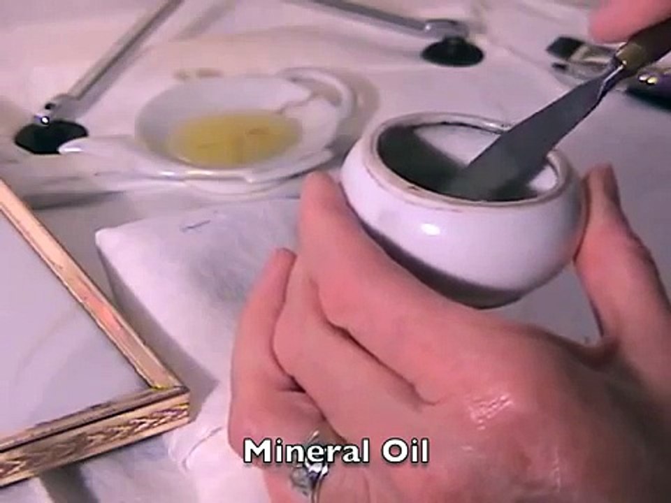 China Painting Tutorial - Mixing China Paints - Barbara Duncan