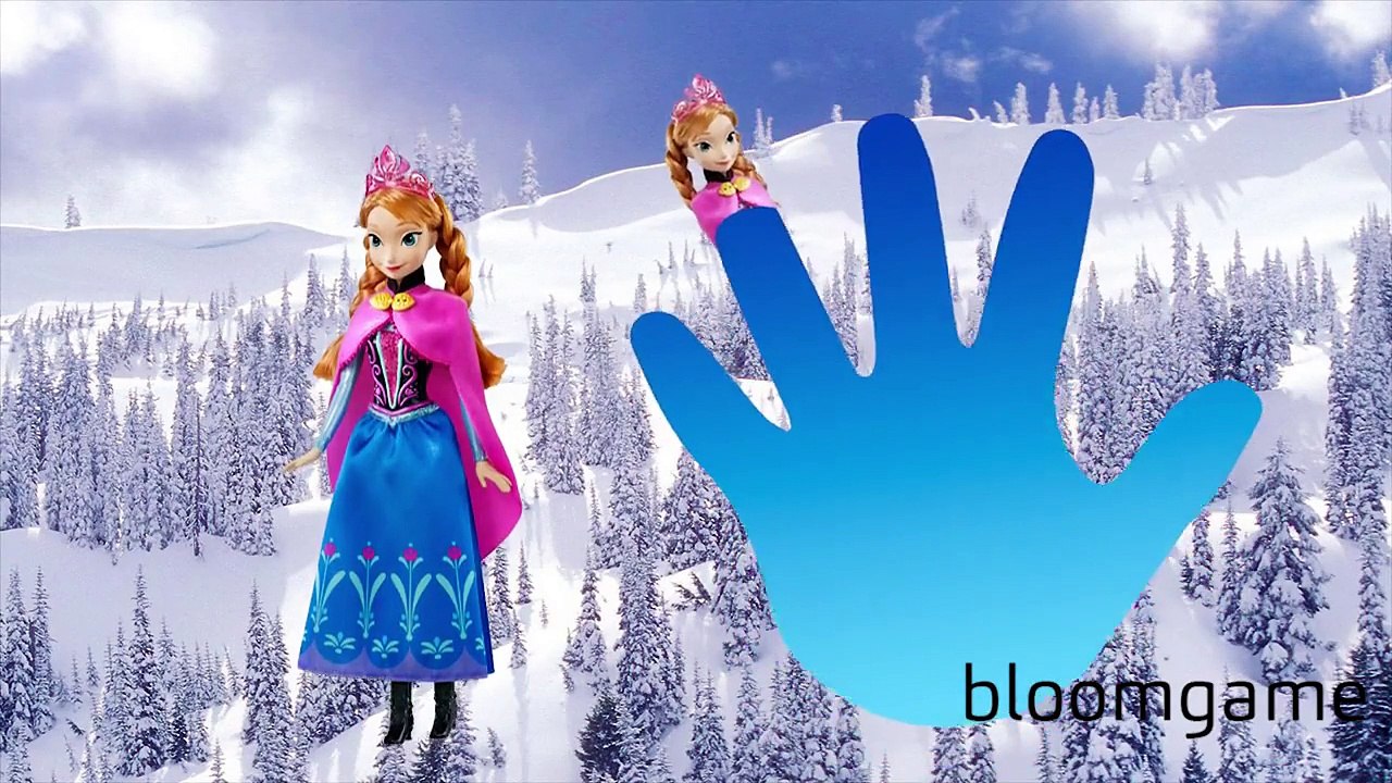 Frozen Finger Family Daddy Finger Nursery Rhymes for Children