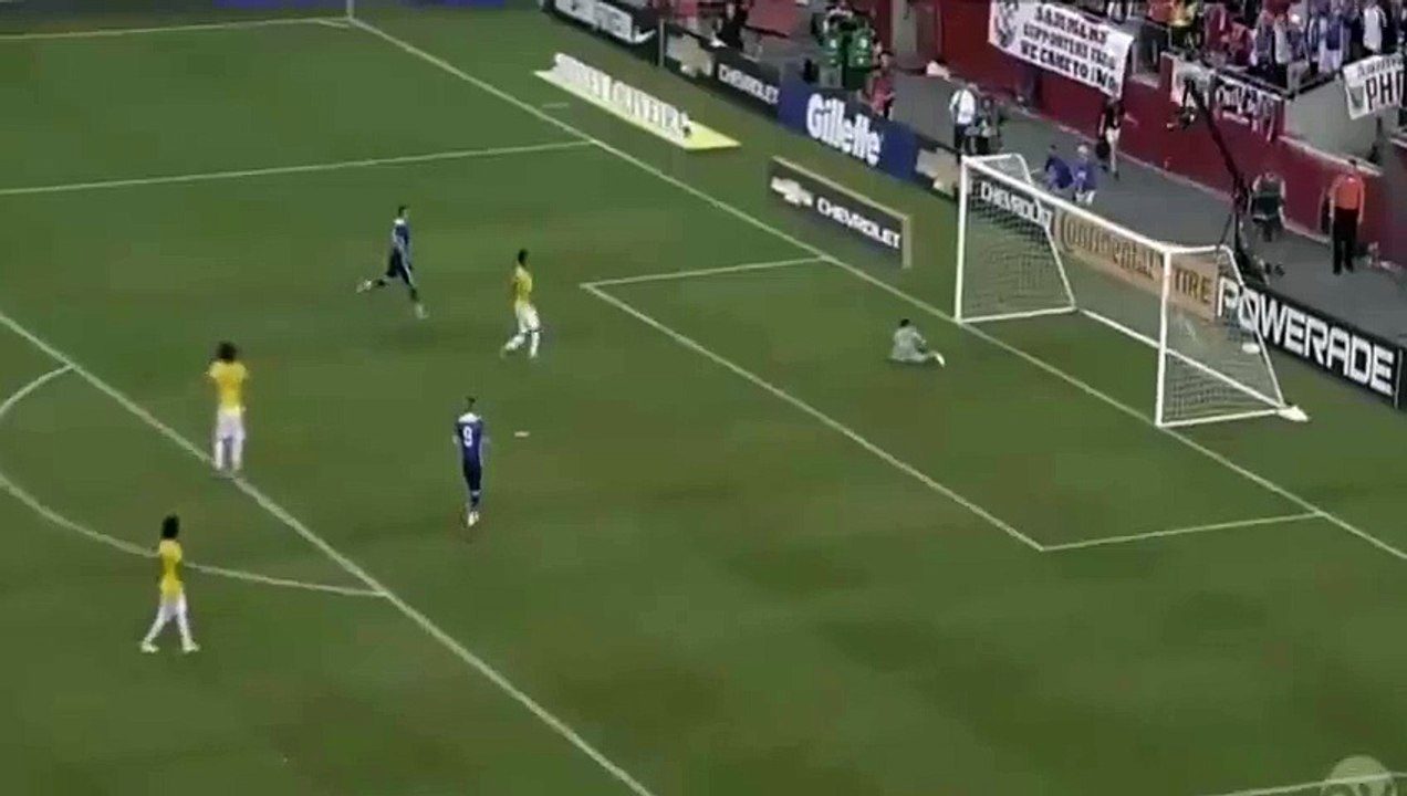 Daniel Williams Amazing Goal USA vs Brazil 1-4 friendly match 9/9/2015