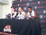 Oregon State men's basketball players on 101-68 win over Portland State