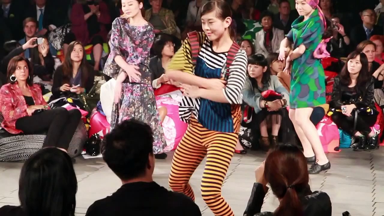 Marimekko Fashion Show in People's Park Shanghai in 2012