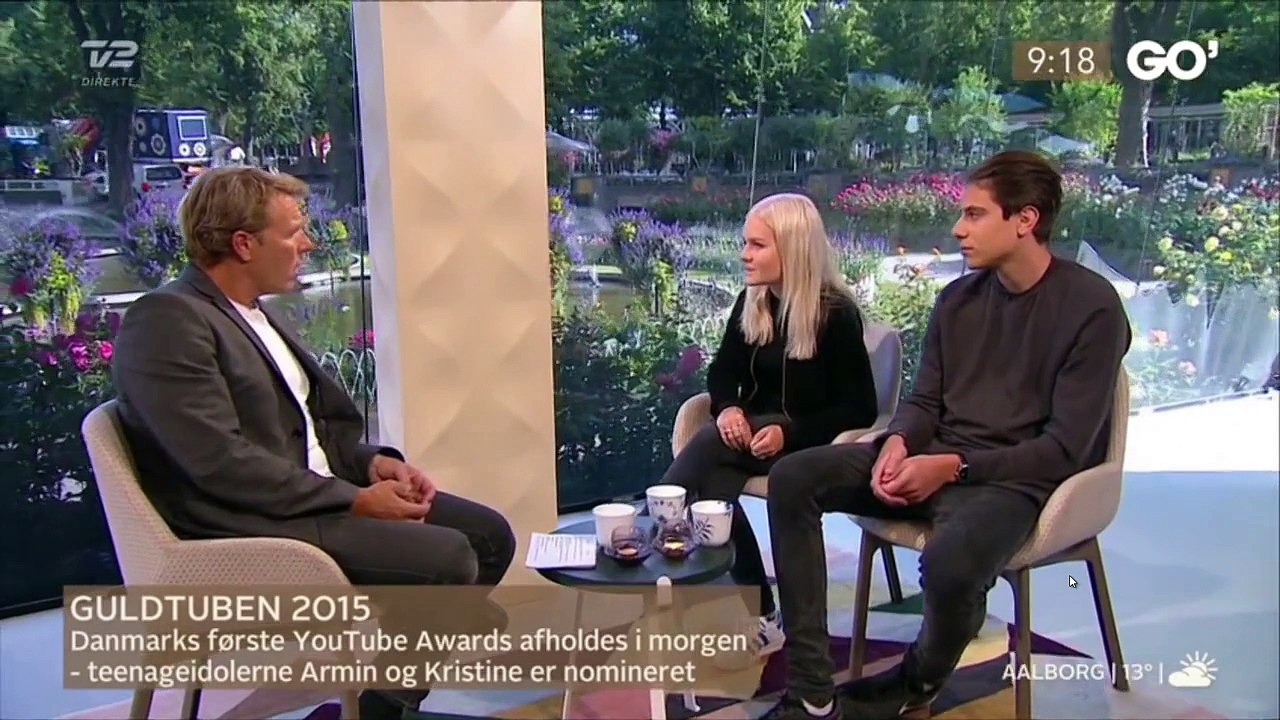 Armin & Kristine Sloth - Go' Morgen Danmark 2015