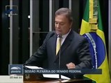 Senador diz que Dilma é cúmplice de ameaça de morte a Joaquim Barbosa