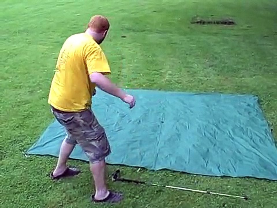 Etowah 8x10 Tarp Setup