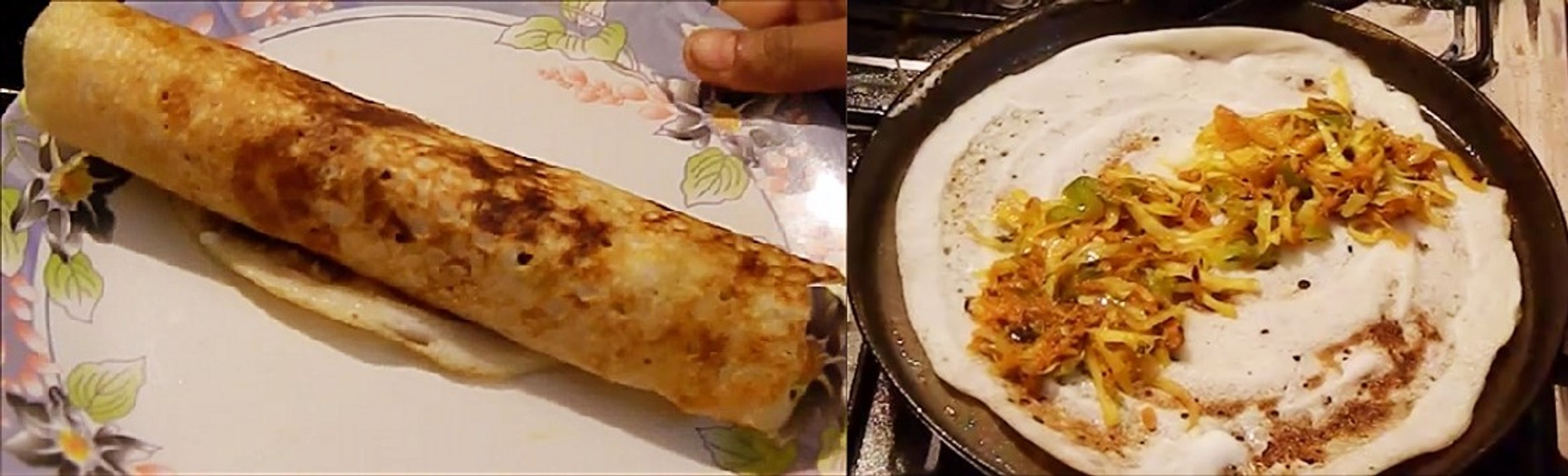 Vegetable Dosa or Spring Dosa Recipe (2)