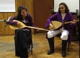 Saz Turkish Instrument and Török Tilla és Guessous Majda Mária