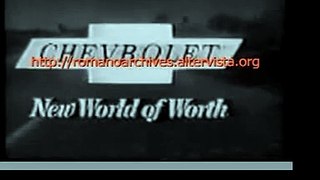 1962 Chevrolet TV Ad: New World of Worth
