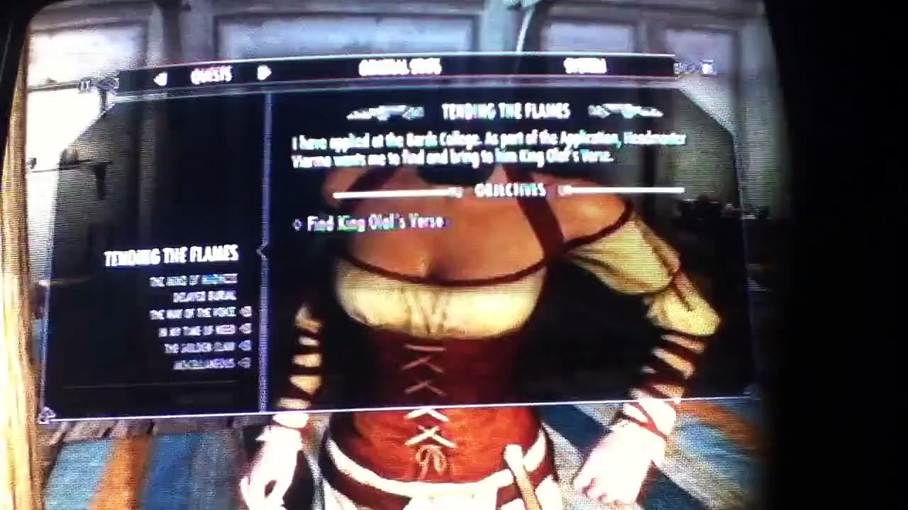 Skyrim: Headless woman glitch