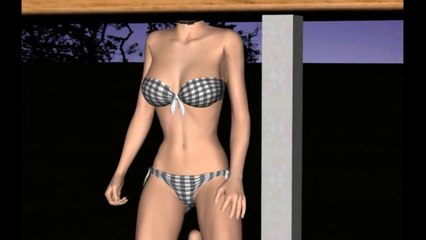 headless girl in control of a ant "human"