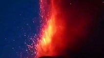 Spectacular scenes as Sicilian volcano Mount Etna erupts, closing airport