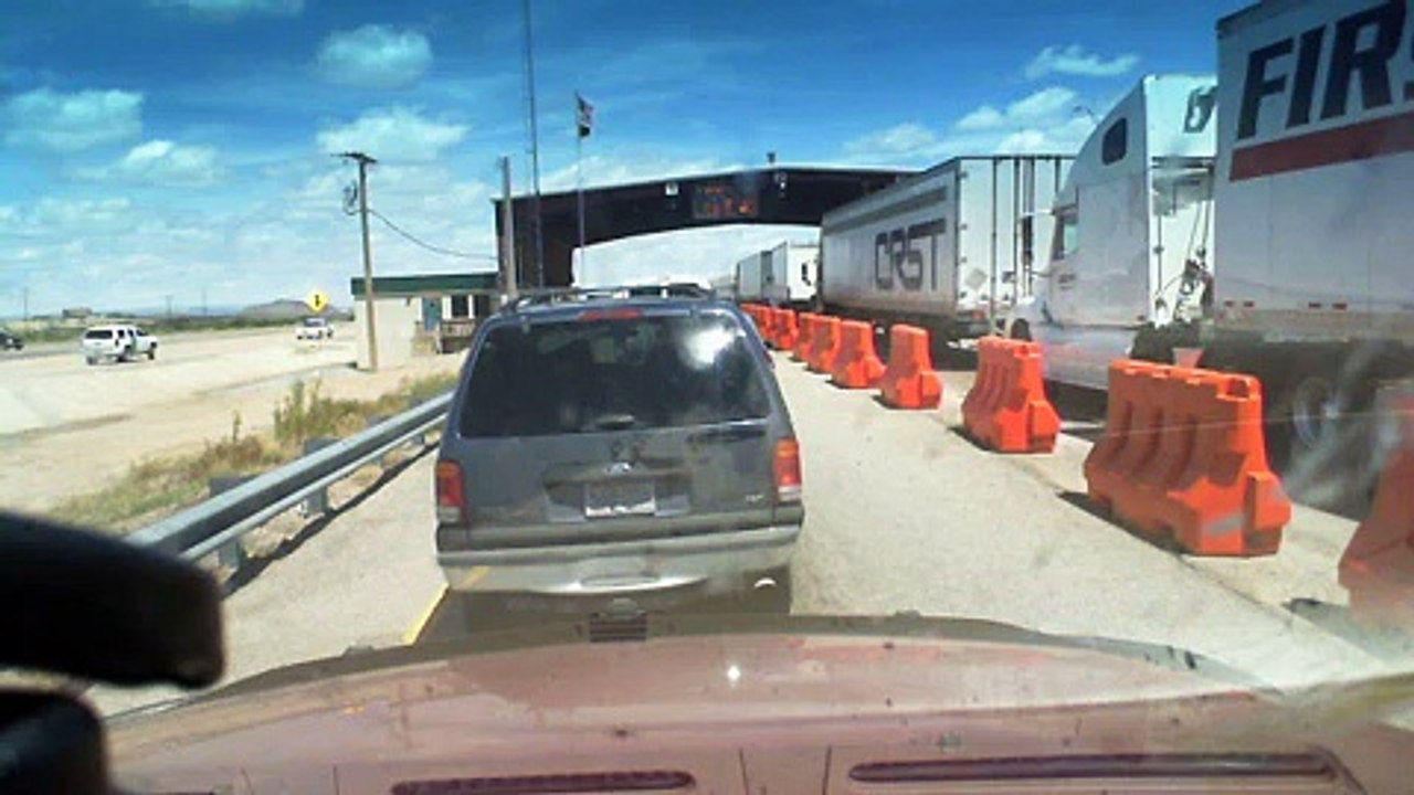 Sierra Blanca Tx Check point on I-10