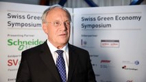 Bundesrat Johann Schneider-Ammann am Swiss Green Economy Symposium 2014