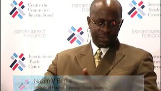 Nazim V. Burke, Minister for Finance and Foreign Trade, Grenada