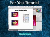 photoshop tutorials for beginners - Normal Blending Modes