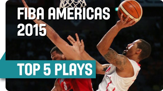 Top 5 Plays - Day 8 - 2015 FIBA Americas Championship